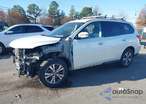 2020 Nissan Pathfinder Sv 4Wd z USA, uszkodzony, nr VIN 5N1DR2BM4LC611621